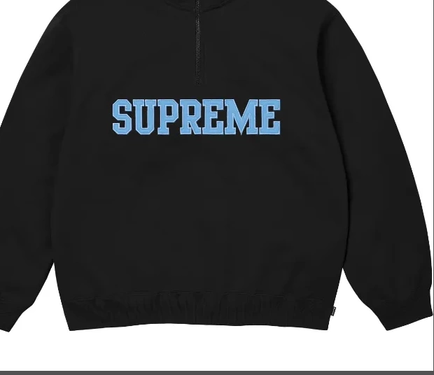 Red Collegiate Hoodie Black Grey Zip M FW24 Half Pullover Zip L Half S XL Light 1014